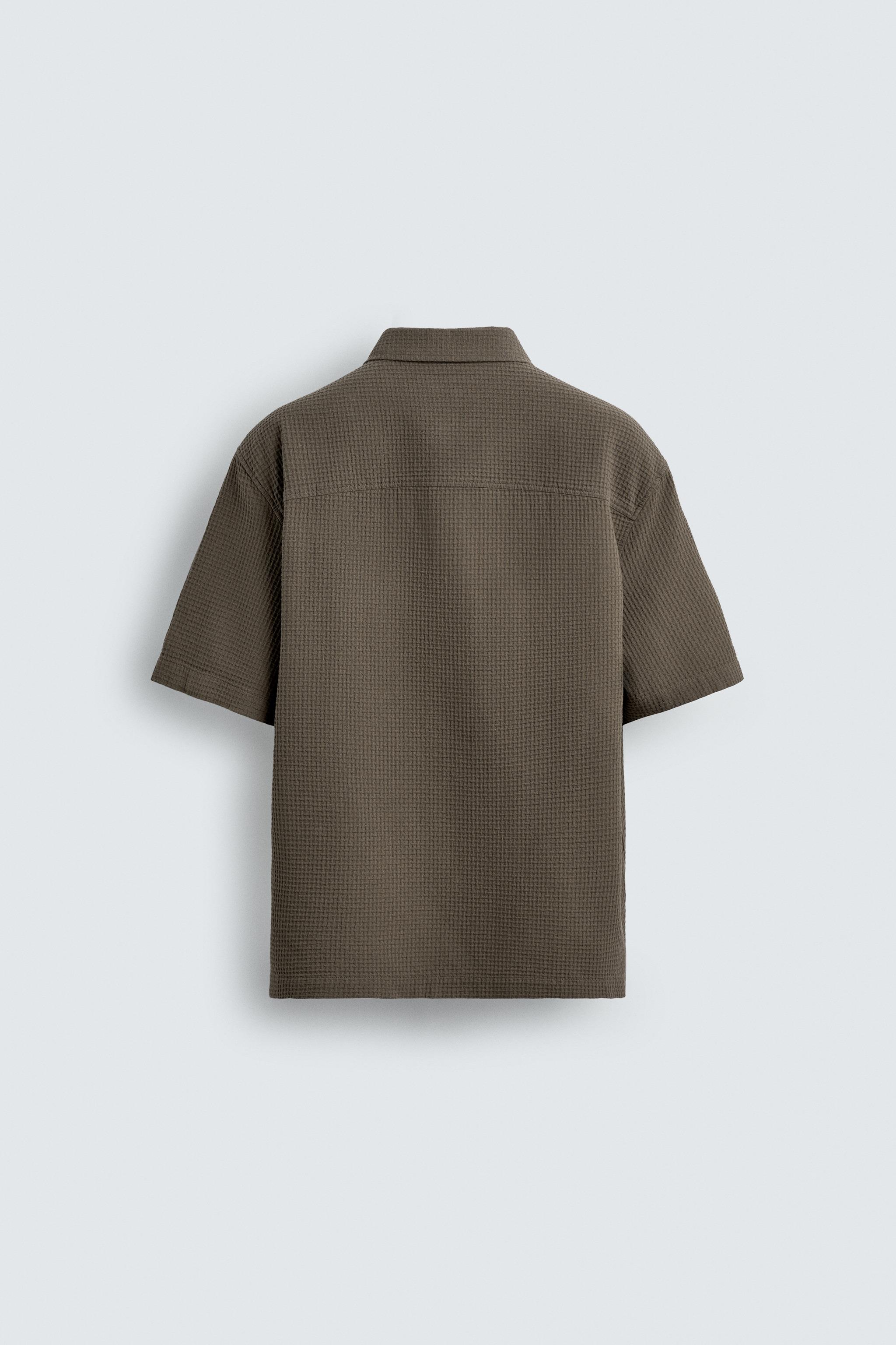 TEXTURED POLO SHIRT